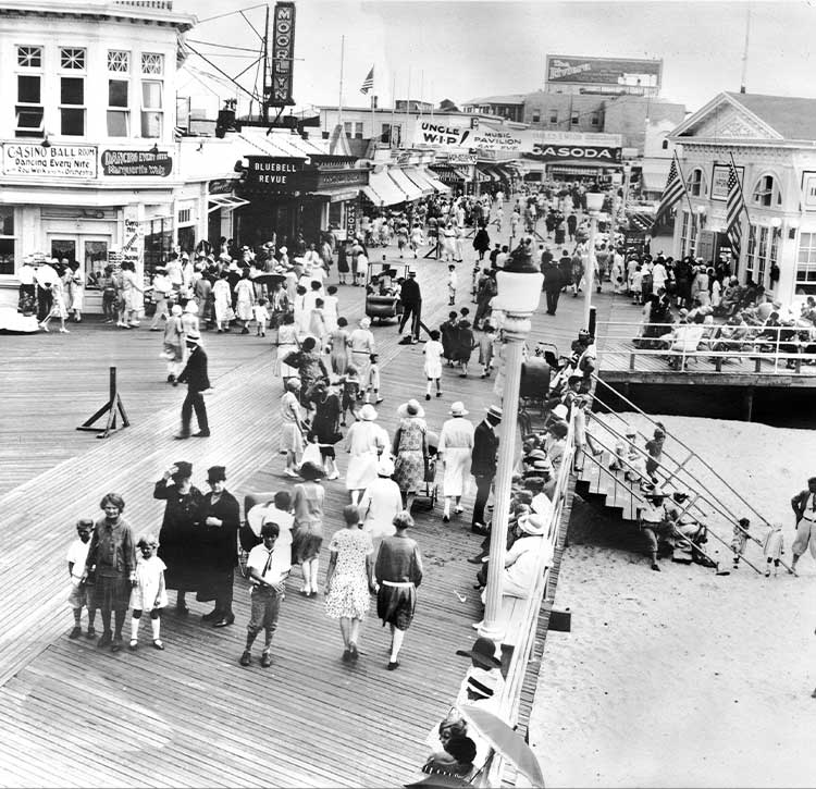 8th Street Boardwalk 1930s